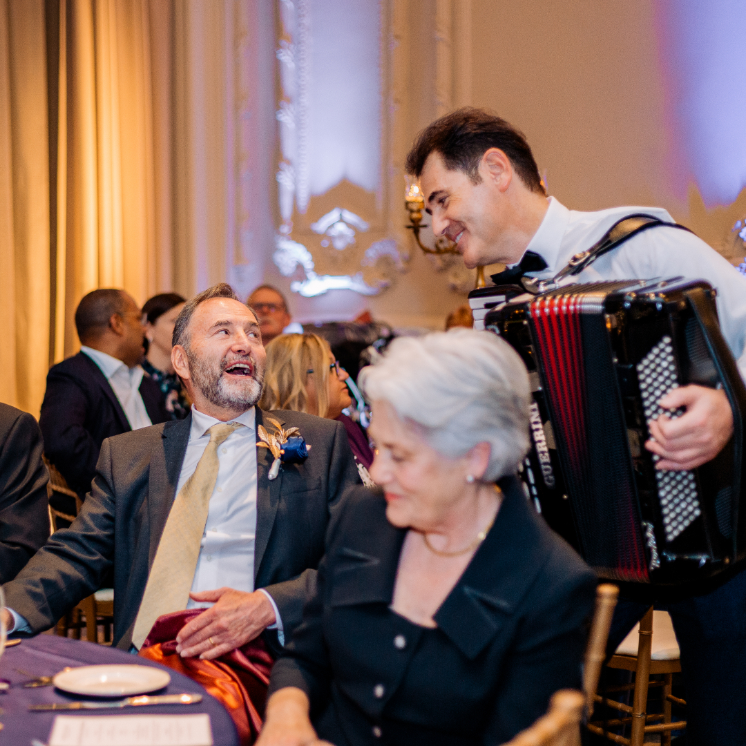 Intimate wedding performance