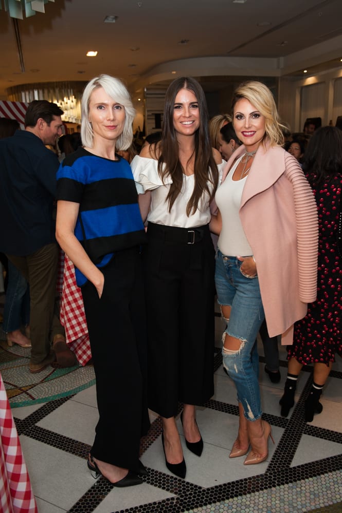 Guests at Scarpe Diem event — FLARE Magazine